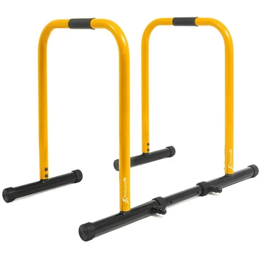 Dip Stand Station Body Press Bar with Safety Connector Gym Equipment for Home Workout Equipments Accessories Strength Training